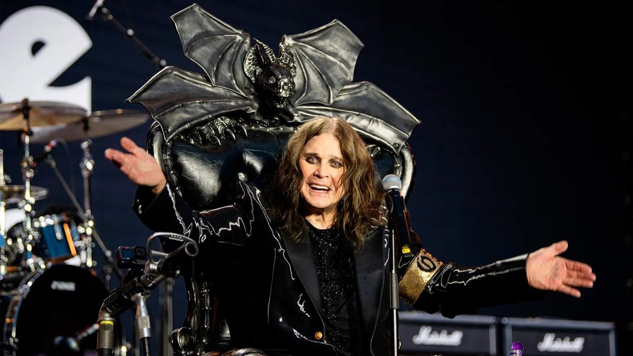 Ozzy Osbourne en su último concierto
