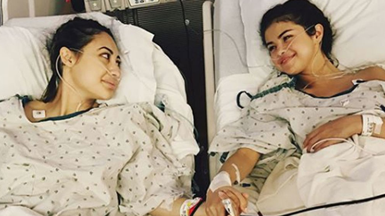 Francia Raisa y Selena Gomez.