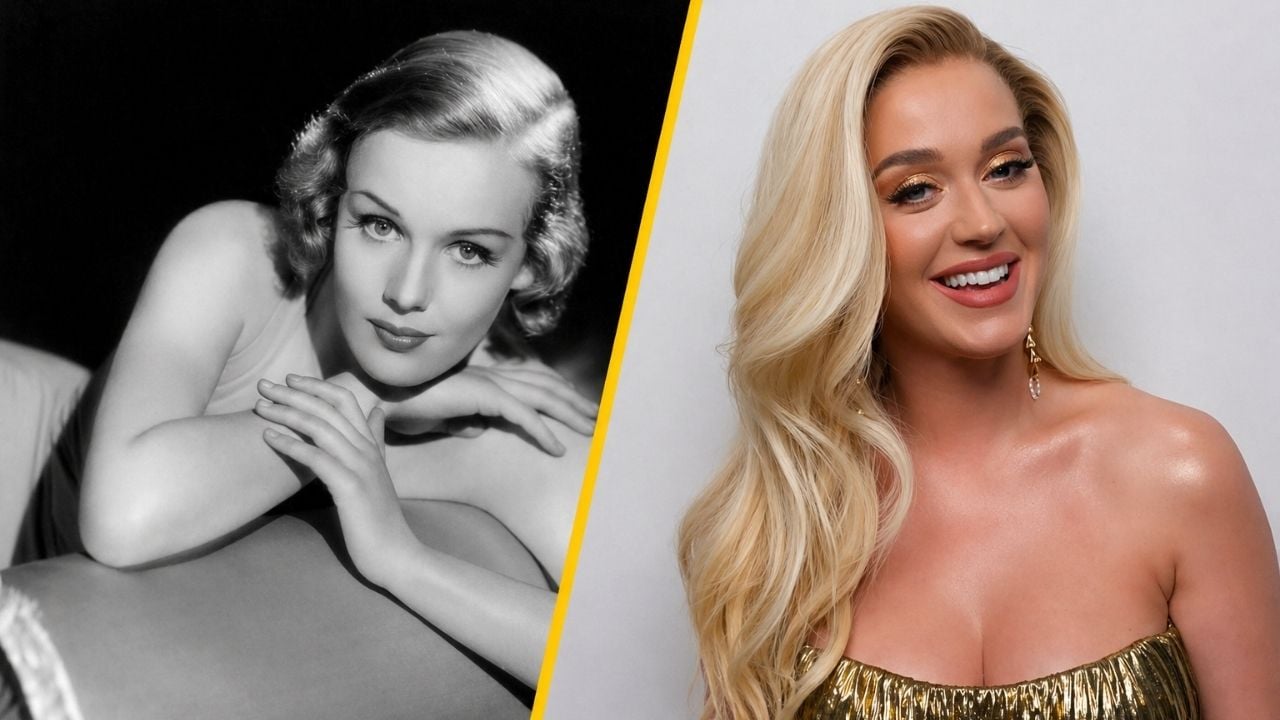 Frances Farmer y Katy Perry. 