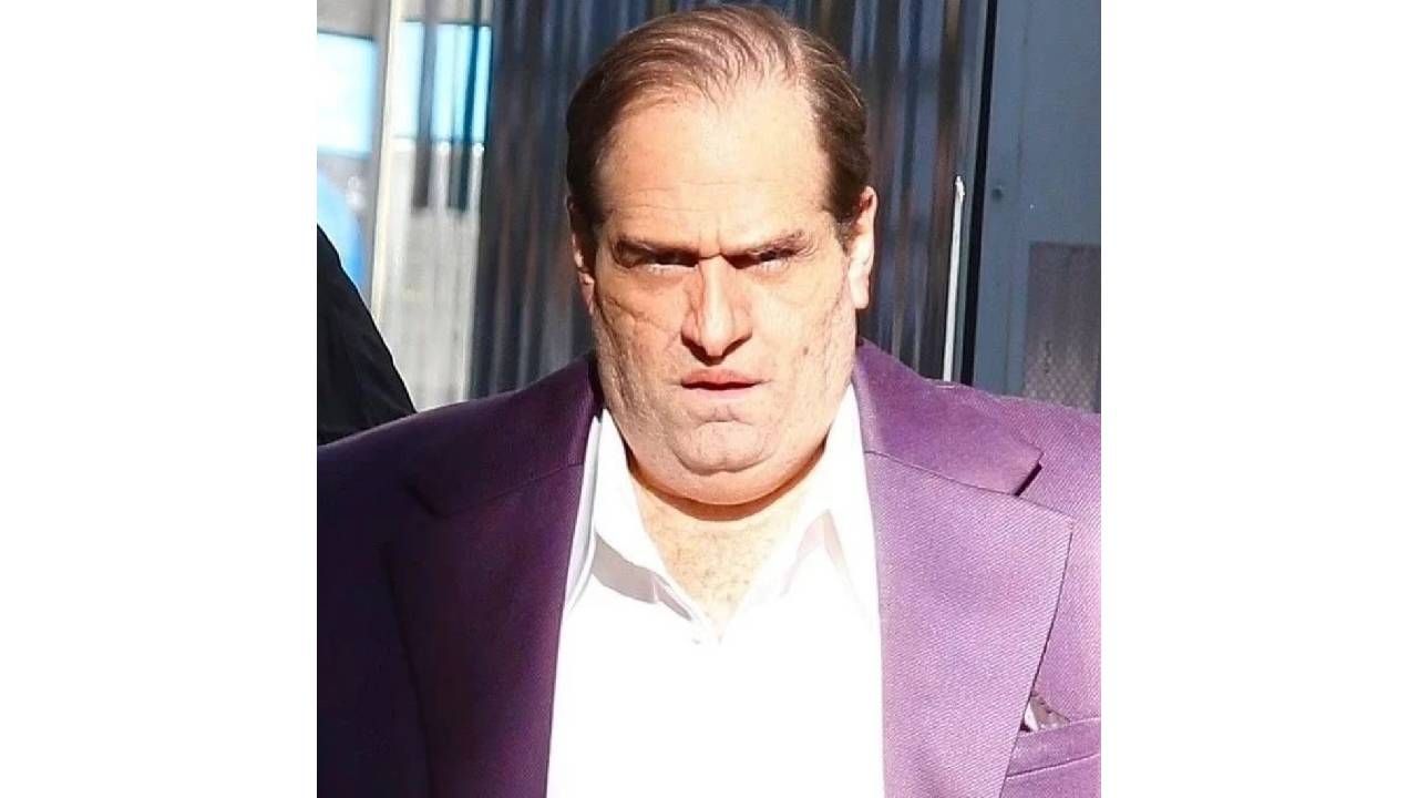 Colin Farrell en el rodaje de 'The Penguin'