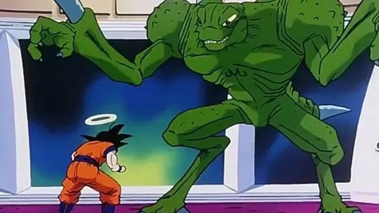 Goku contra Yakon.