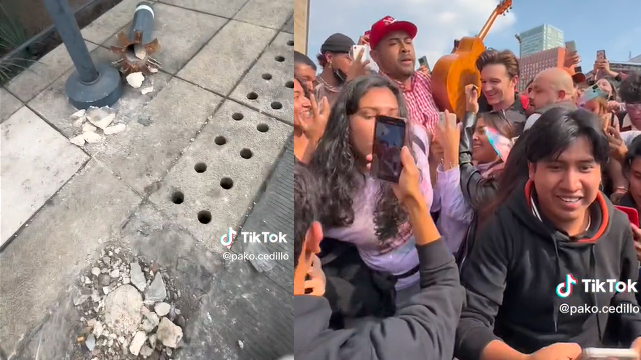 El cantante suspendió la grabación de su vídeo.