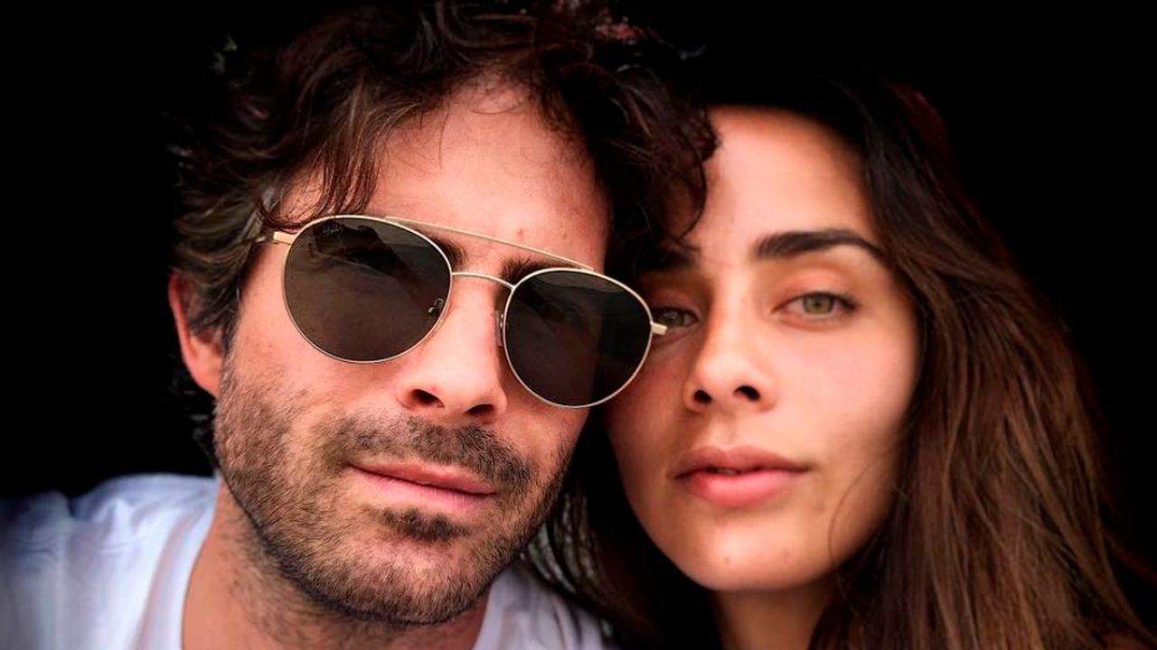 Esmeralda y su exnovio, el actor Osvaldo Benavides.
