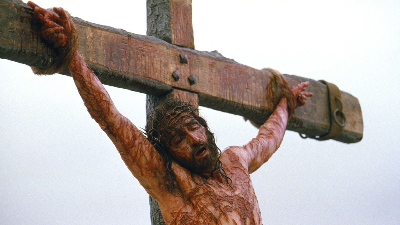 Jim Caviezel como Cristo en 'La Pasión de Cristo'