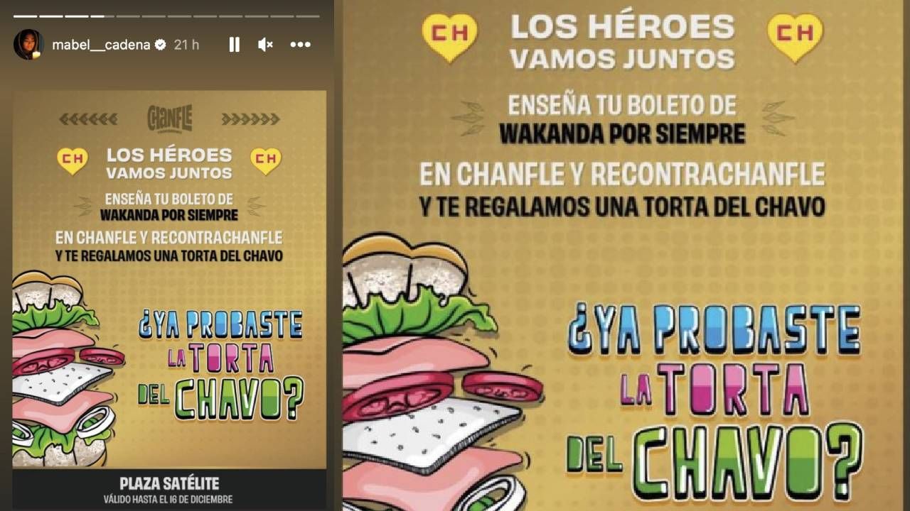 La promocion de la torta de 'El chavo del 8'