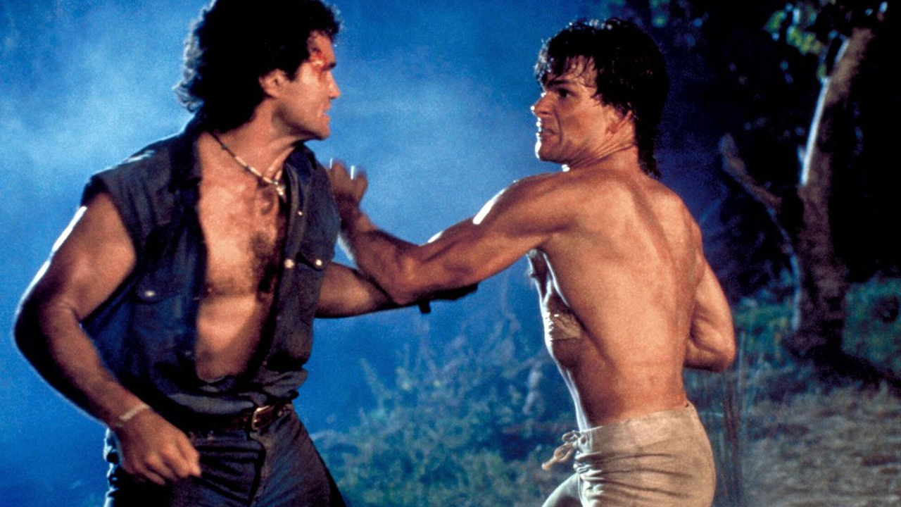 Patrick Swayze en 'El duro' de 1989.