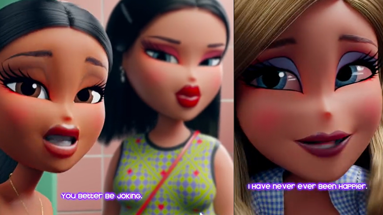 El clip tiene las voces originales de las atrices.