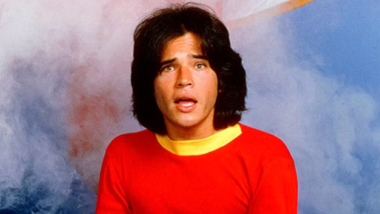 Michael Gray como Billy Batson en la serie televisiva '¡Shazam!' (1974-1977).