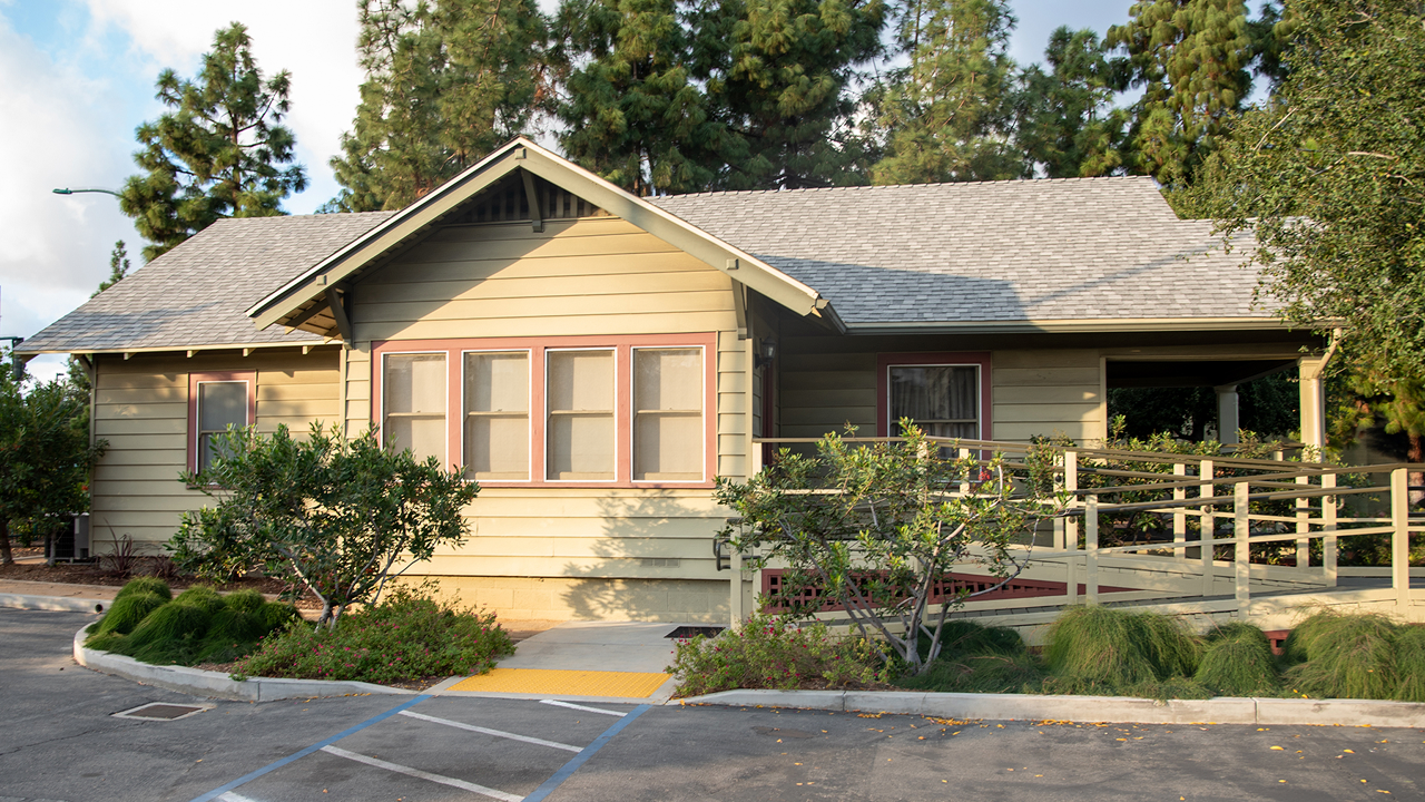 La casa de los Pope en Disneylandia.