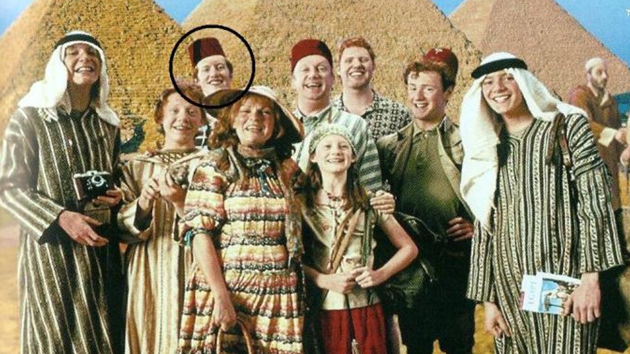 La única vez que Charlie Weasley apareció.