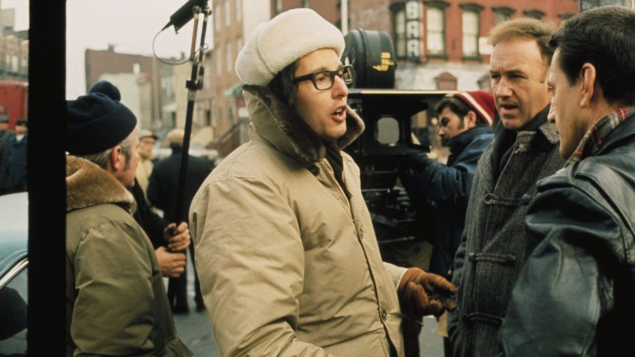 Friedkin dirigiendo 'Contacto en Francia' en 1971.