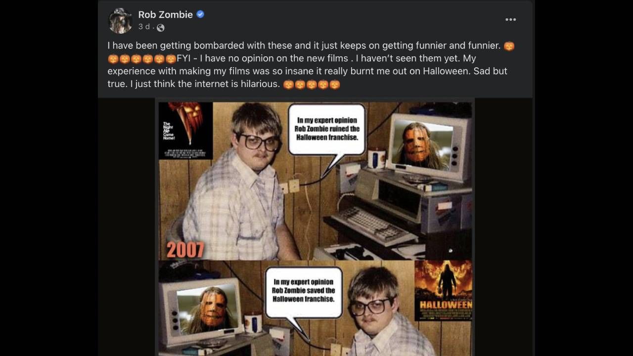 El meme con el que se burla de 'Halloween Ends'