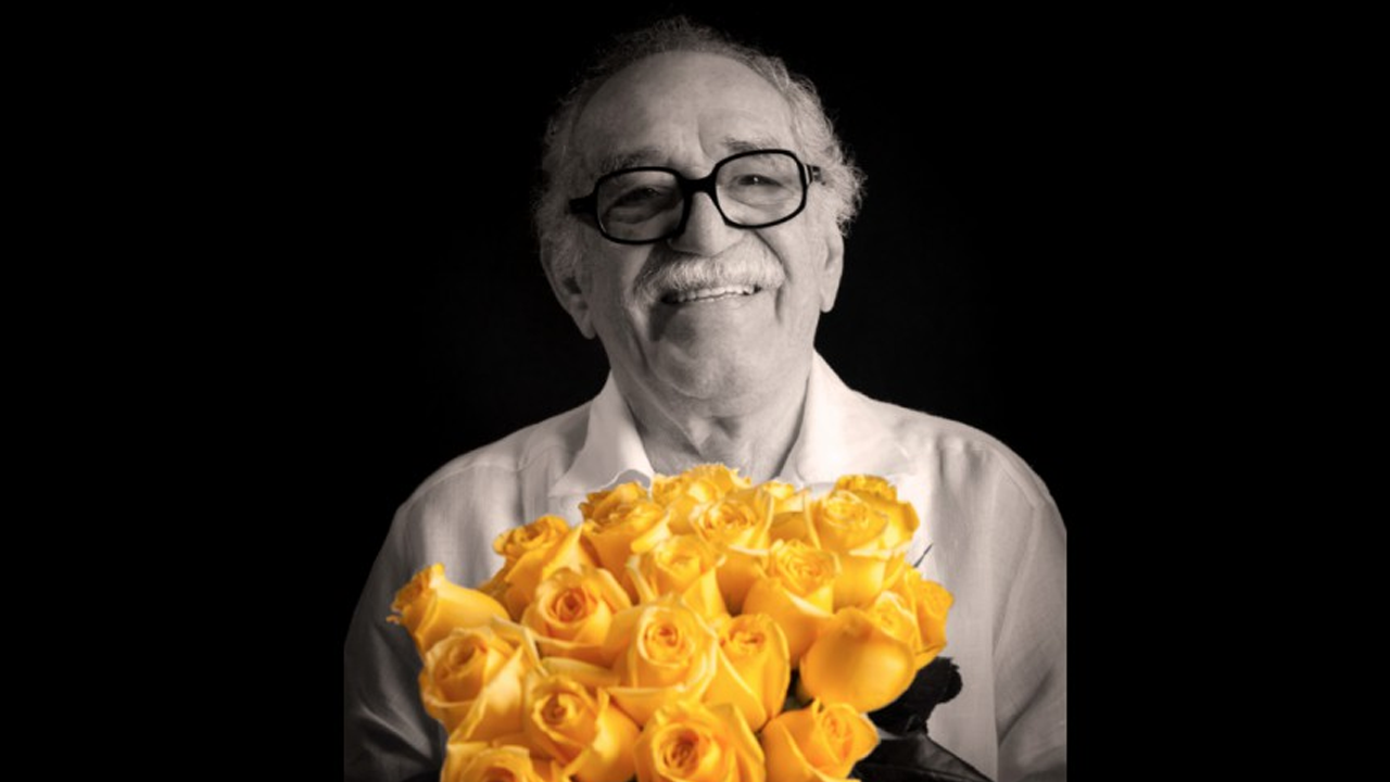 Gabriel García Márquez retratado por el Centro Gabo.