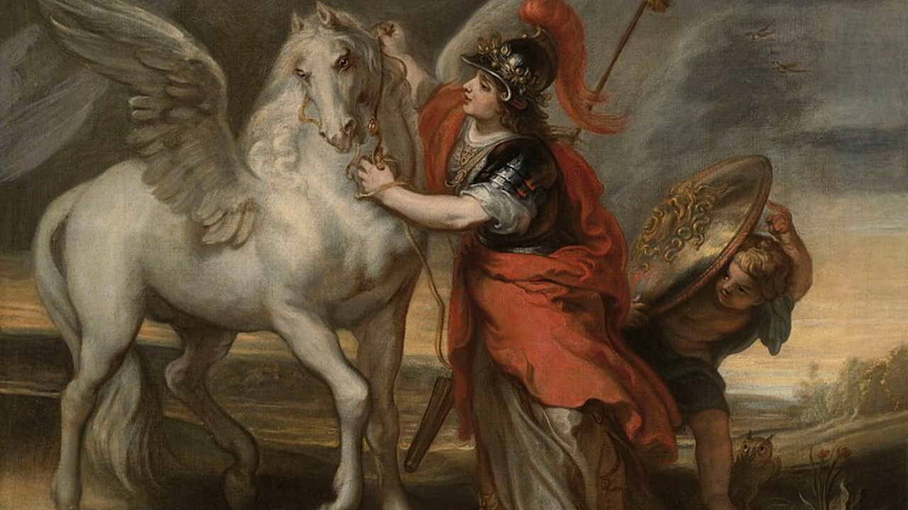 'Athena y Pegaso' (1654), obra del pintor Theodoor van Thulden.