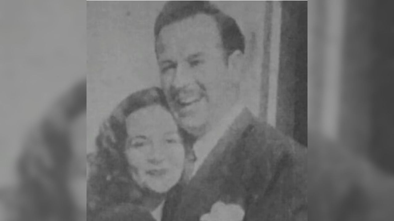 Lupita Torrentera y Pedro Infante.