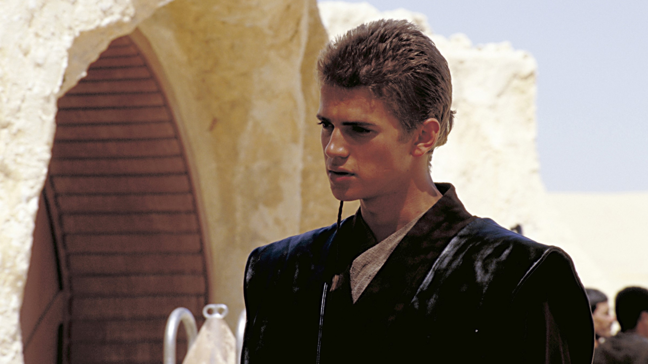 Hayden Christensen en 'Episodio II: El ataque de los clones' de 2002.