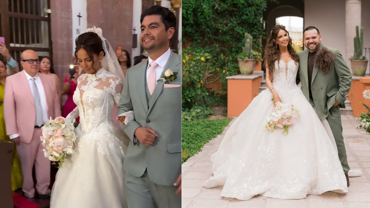 Boda de Karla Díaz y Daniel Dayz.