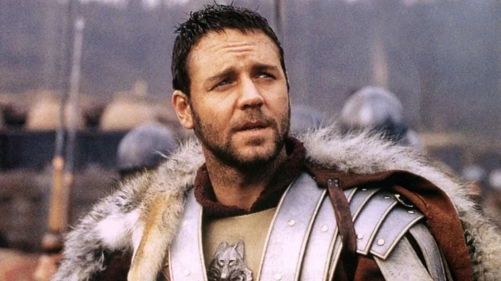 Russell Crowe en 'Gladiador'.