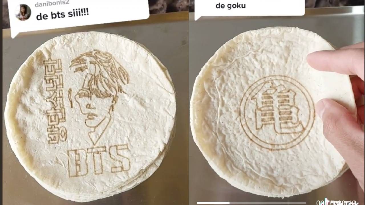 Las tortillas de BTS y Dragon Ball Z