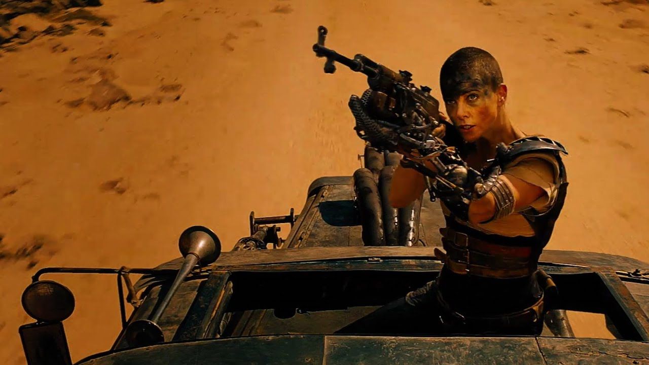 Charlize Theron como Furiosa en 'Mad Max: Furia en el camino'.