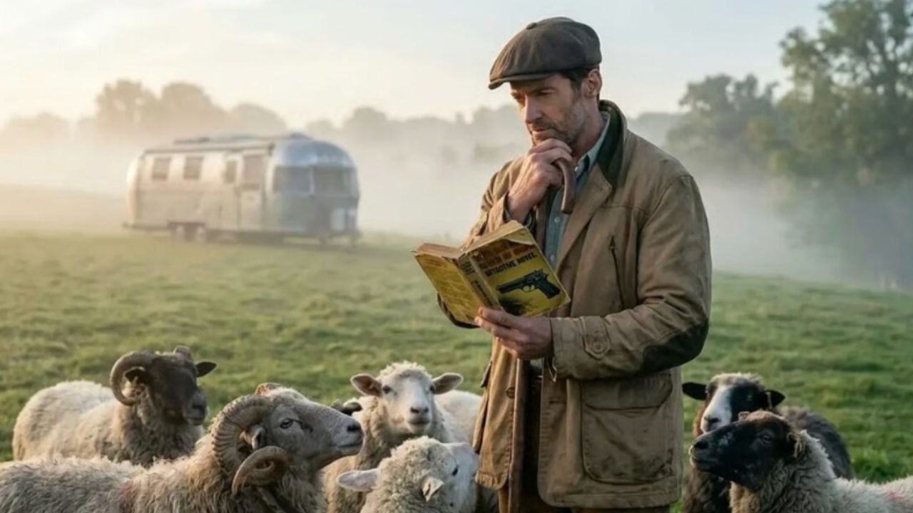Hugh Jackman en 'Las ovejas detectives'.