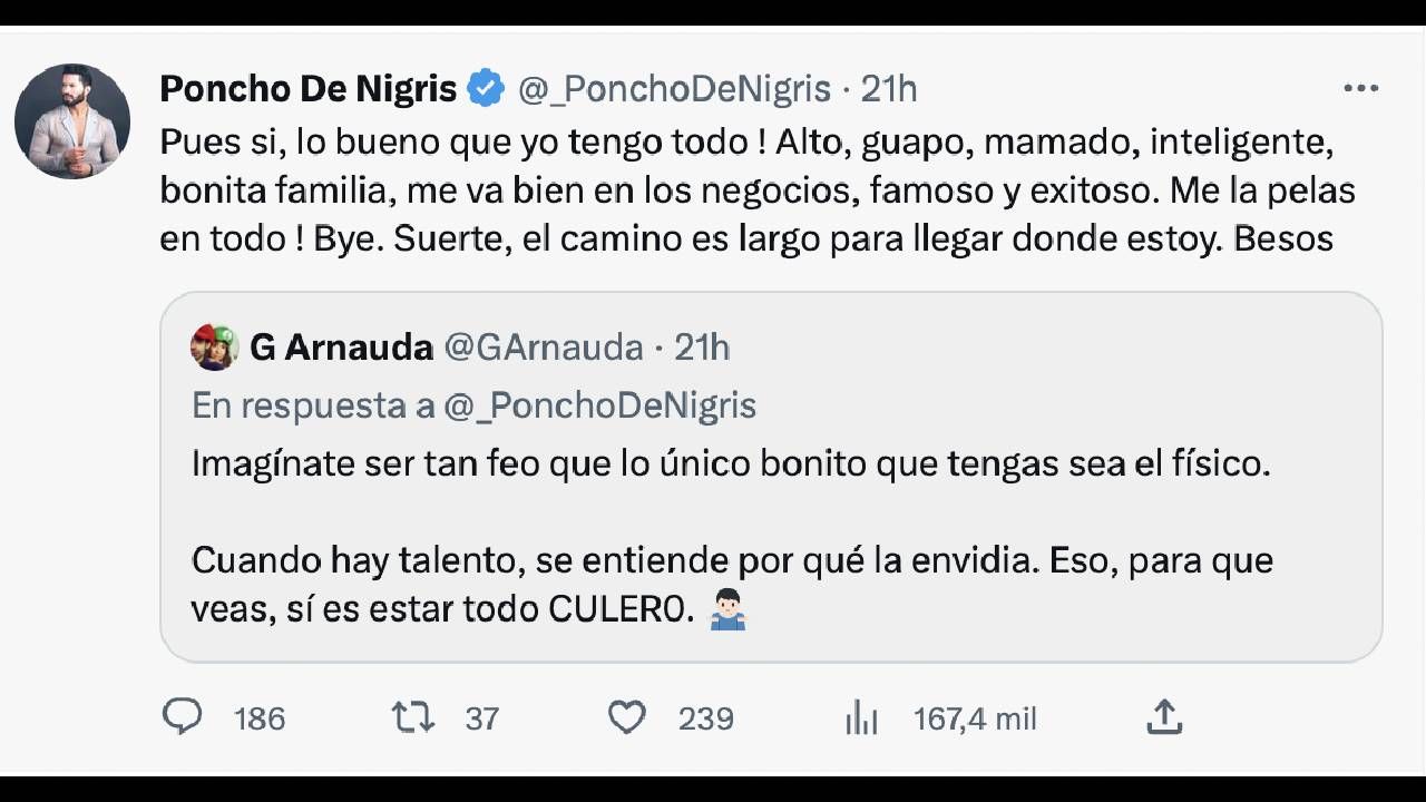 Y respondió a la gente