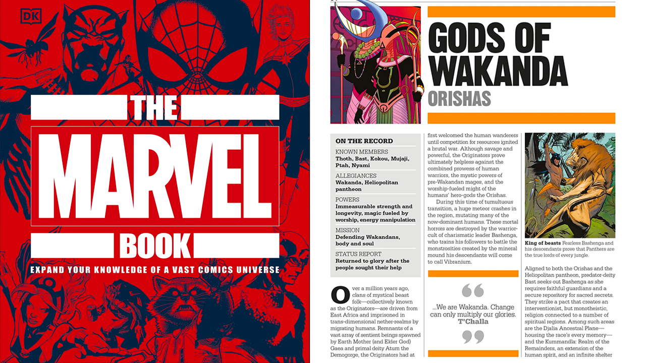 El libro está escrito por expertos en Marvel.