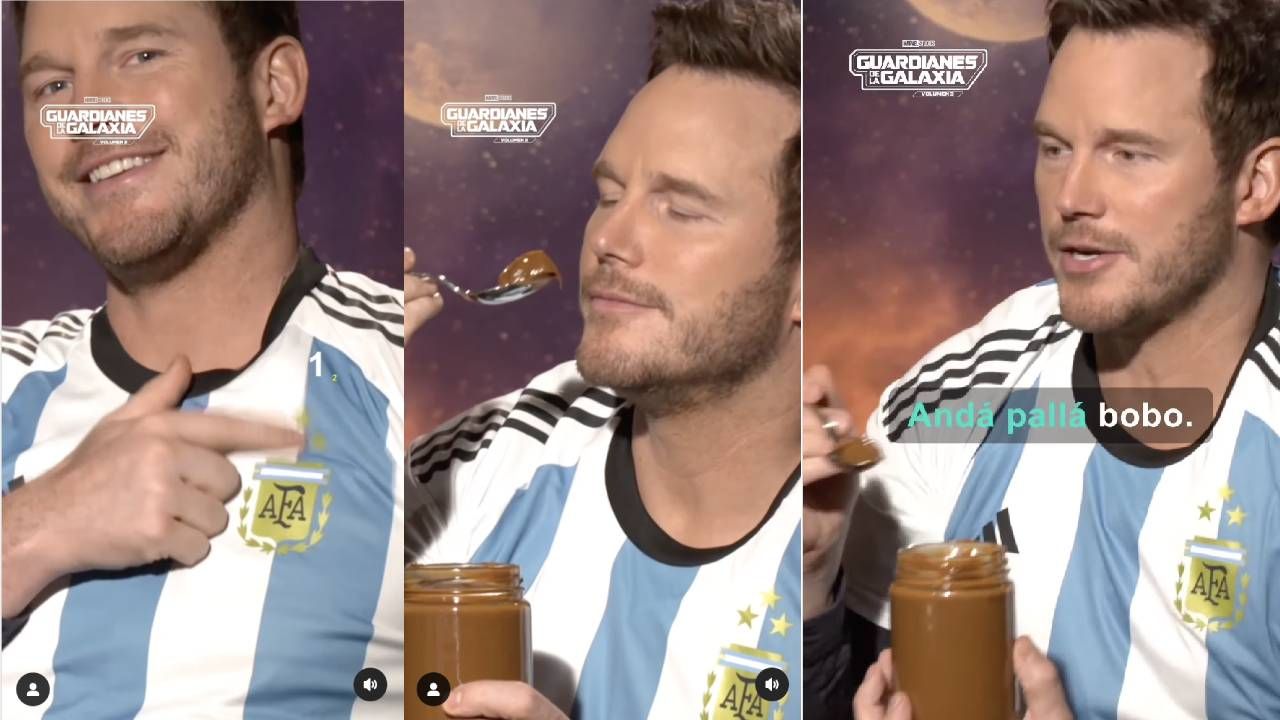 Chris Pratt es fan de Messi