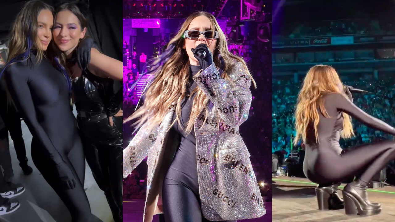 Belinda en el '2000's Pop Tour'.