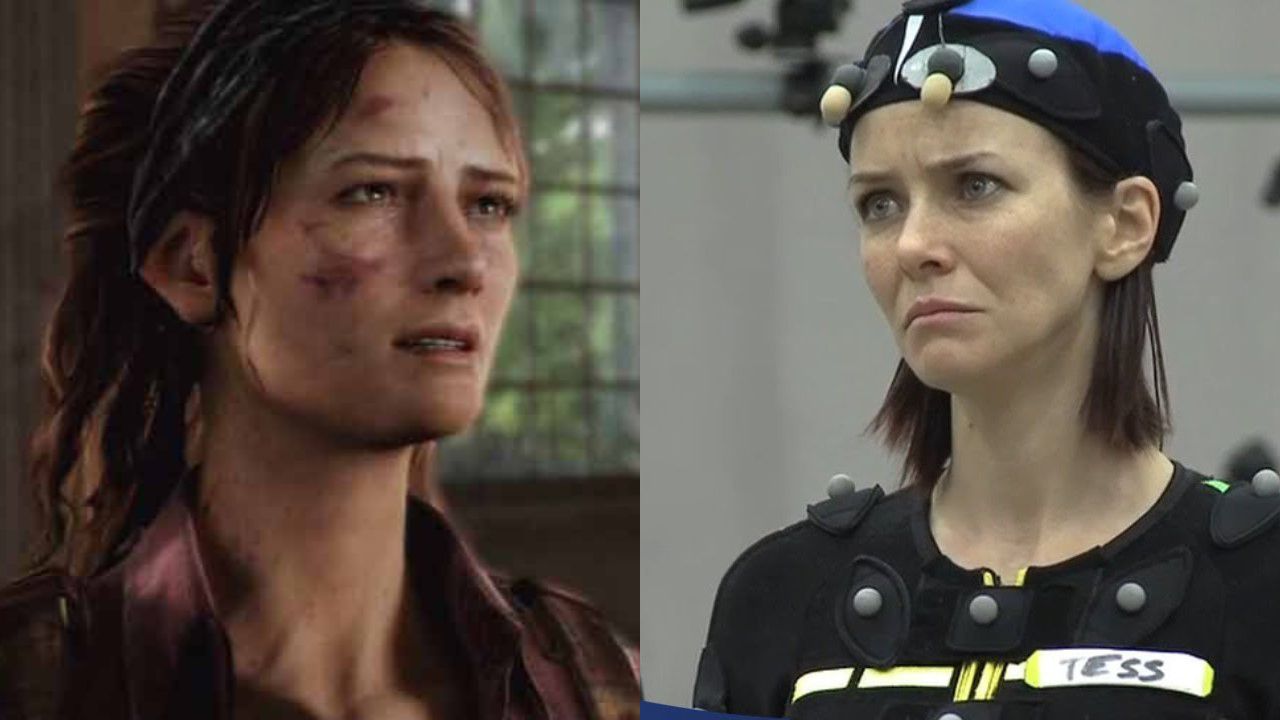 Annie Wersching interpretando a Tess en 'The Last of Us'