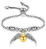 Pulsera Harry Potter - Snitch Dorada