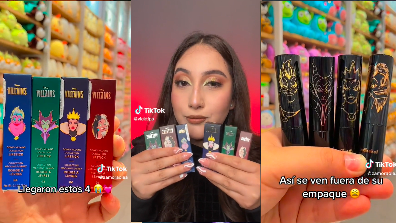 Los labiales líquidos tienen otros tonos.