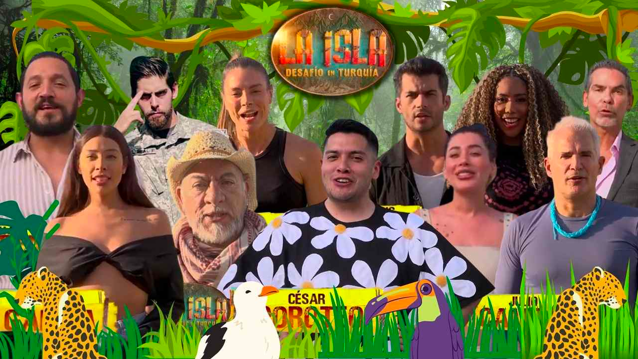 Carlos Trejo, César Doroteo y todos los participantes de 'La Isla 2023