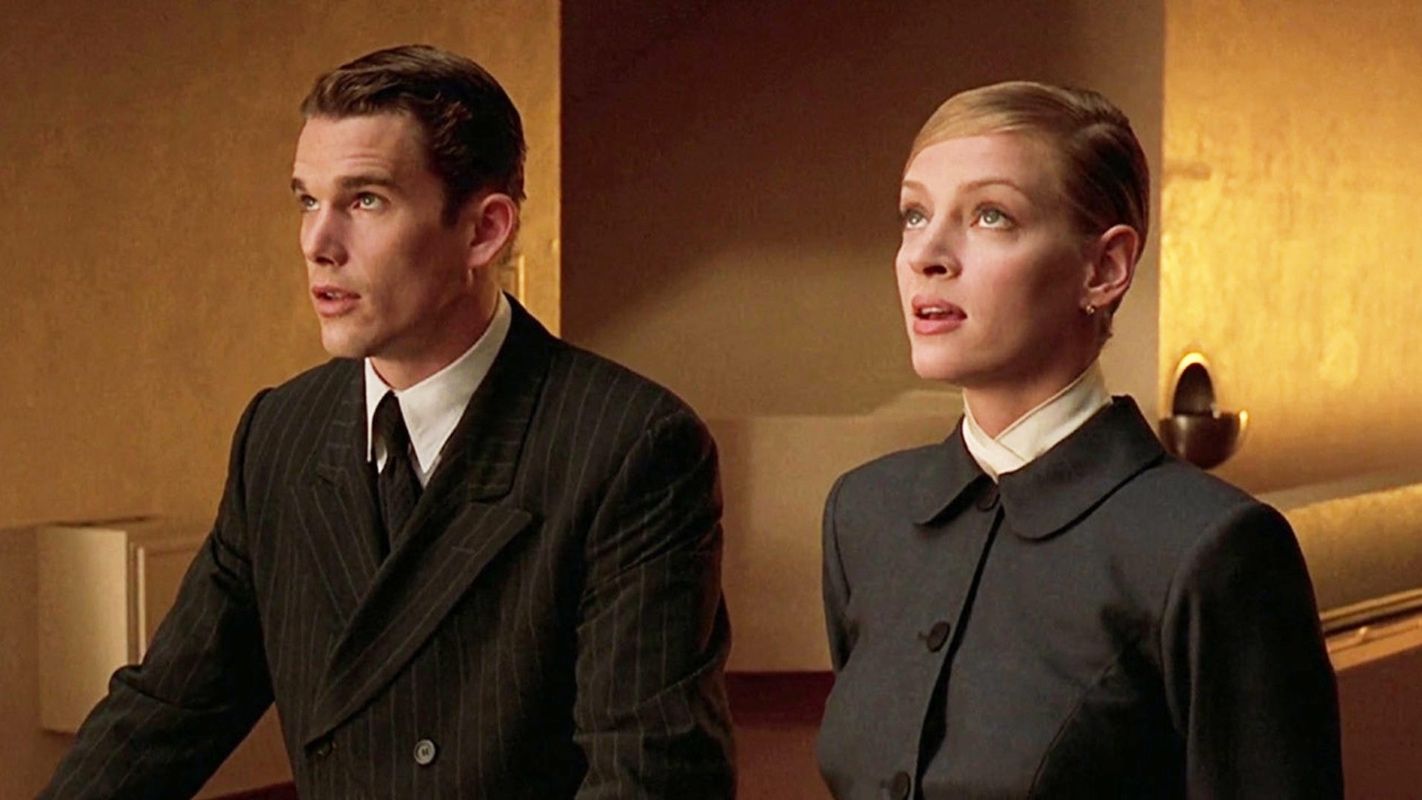 Hawke y Thurman en 'Gattaca' de 1997.