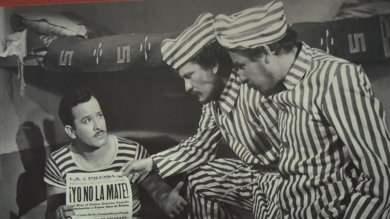 Pedro Infante en una escena de la película Nosotros los pobres.