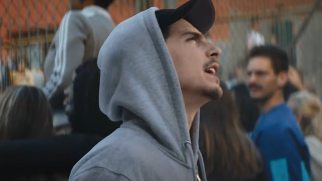 Timothée Chalamet en promocional Adidas.
