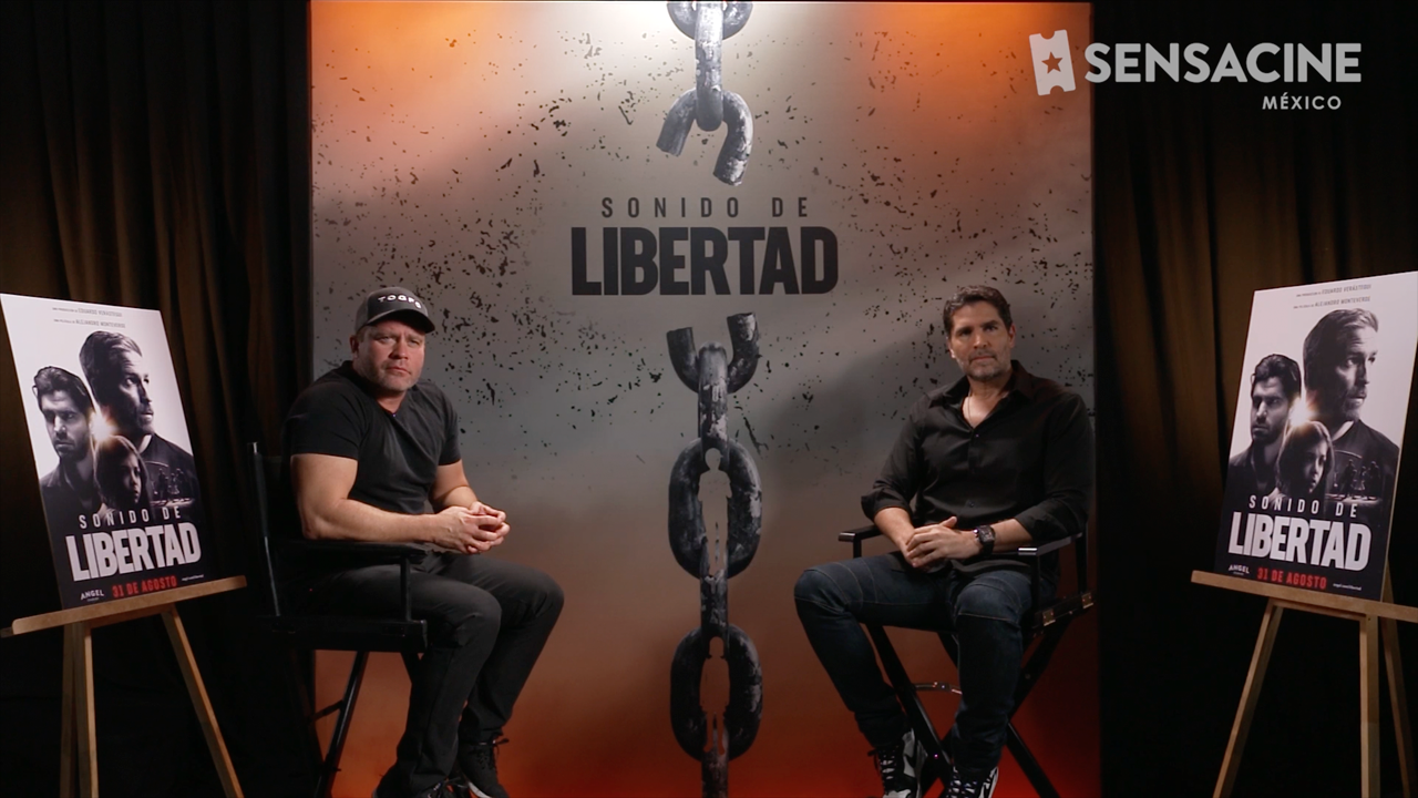 Tim Ballard y Eduardo Verástegui.