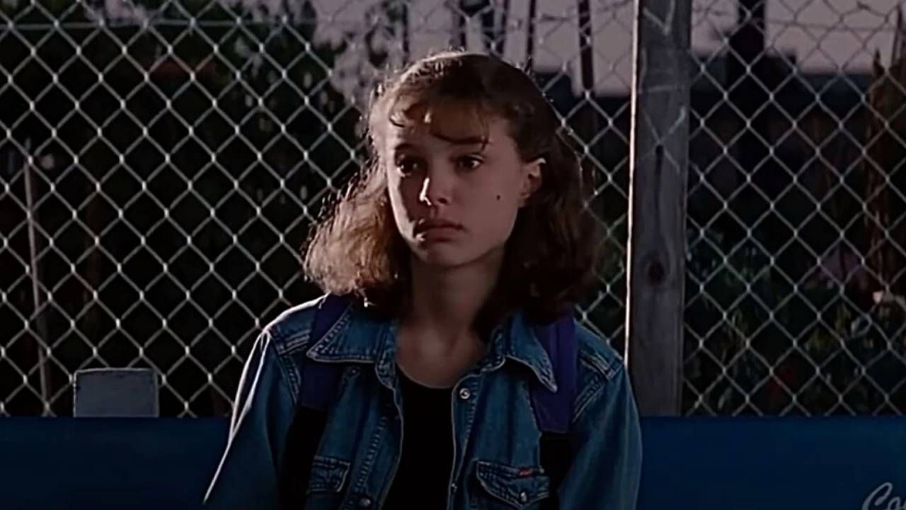 Natalie Portman en 'Fuego contra fuego' en 1995