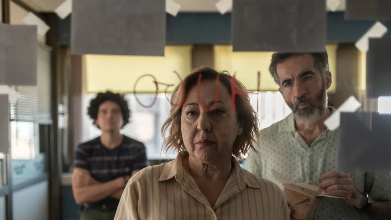 Escena de la película La viuda negra.