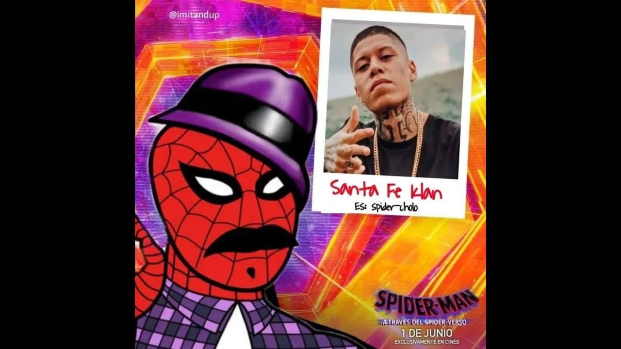 Spider-Cholo sería Santa Fe Klan