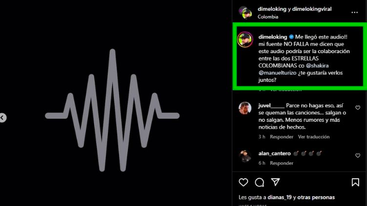 Shakira y Manuel Turizo ya habían trabajado juntos.
