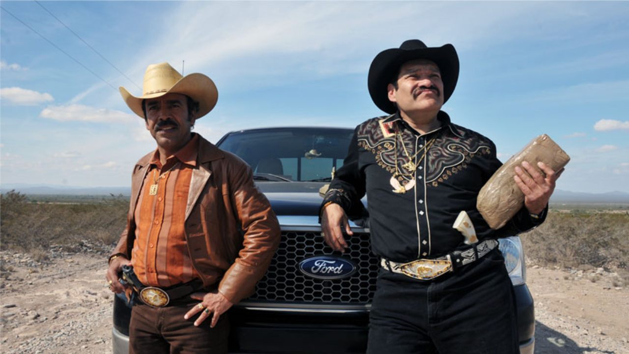 Damián Alcázar y Joaquín Cosio protagonizaron, en 2010, la película 'El infierno'.