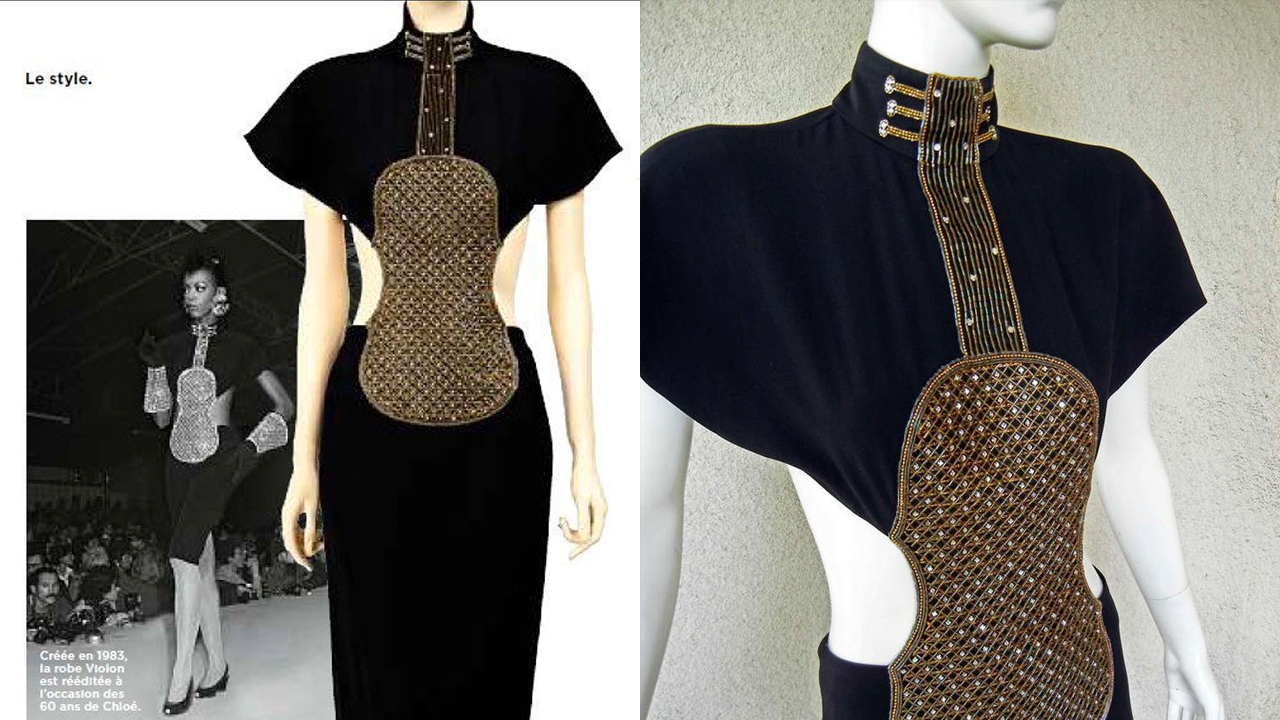 El vestido original.