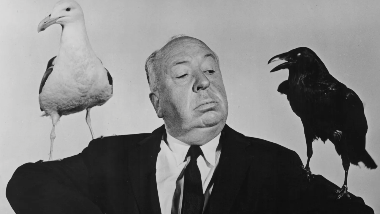 Director Alfred Hitchcock.