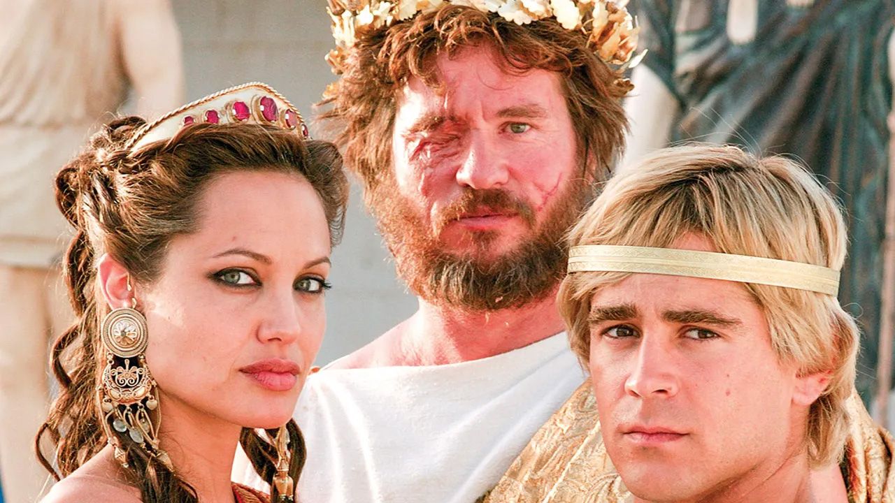 'Alejandro Magno', película de 2004, dirigida por Oliver Stone.