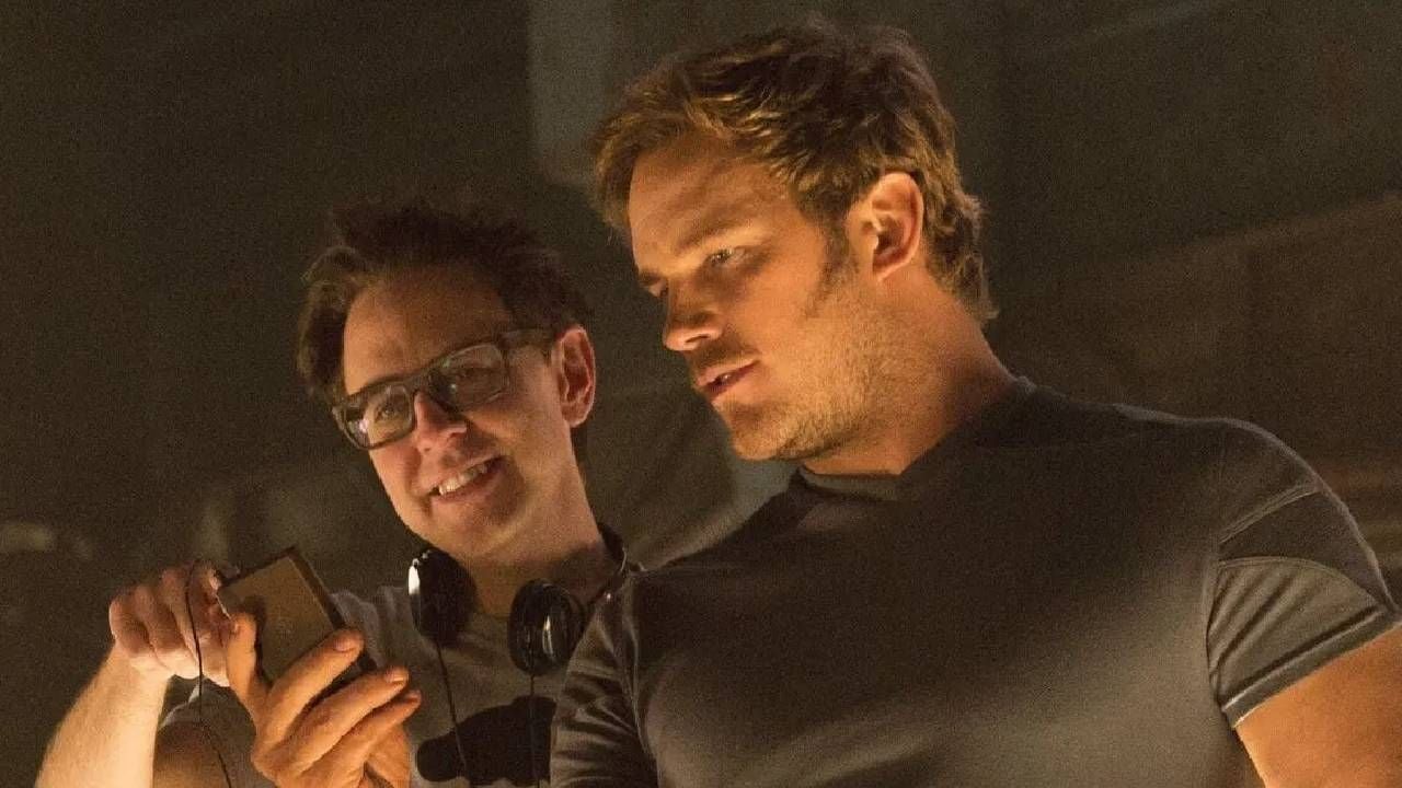 James Gunn prestando a Chris Pratt su Zune