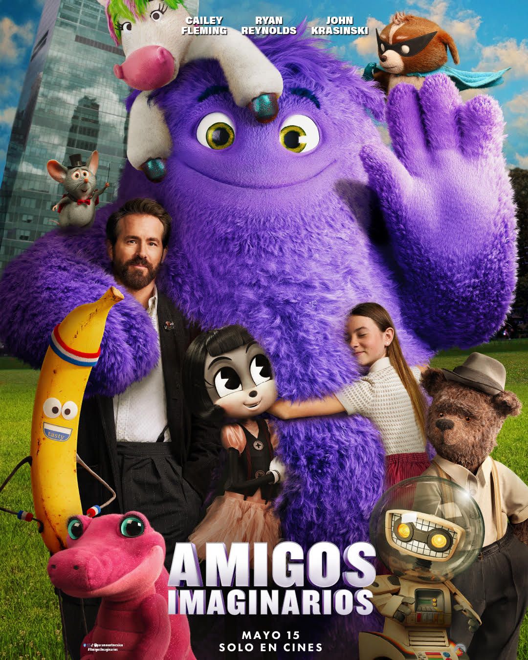 Amigos imaginarios - Película 2024.mx