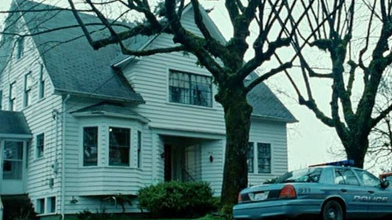 La fachada de la casa en una escena de 'Crepúsculo'.