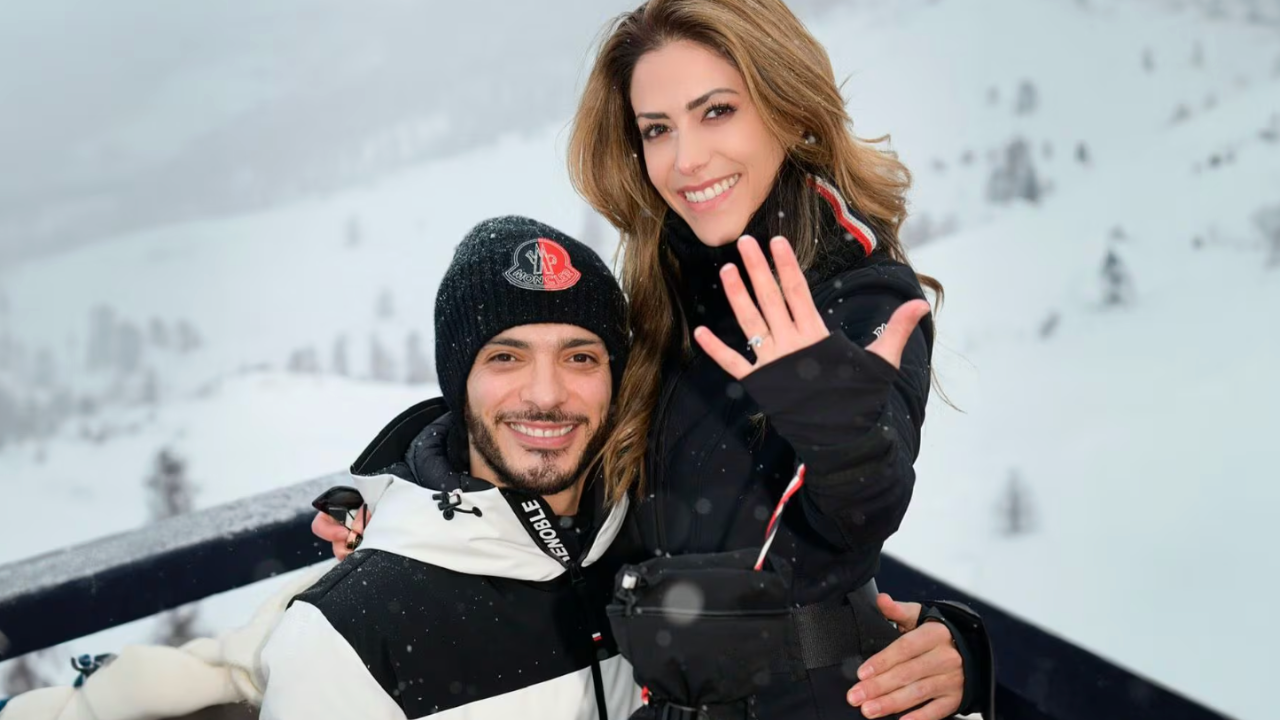 Raúl Jiménez y Daniela Basso.