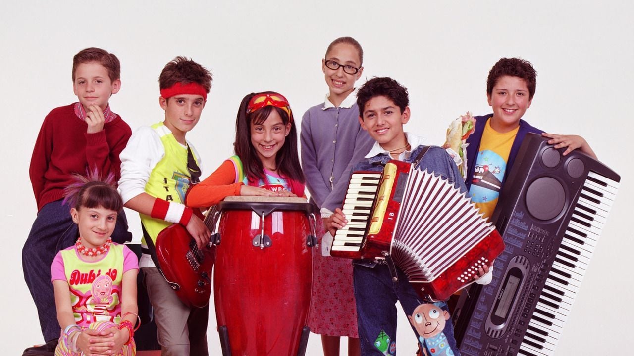 Los actores infantiles de 'Alegrijes y Rebujos'.